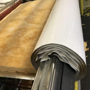 Vinyl Faced Metal Building Insulation