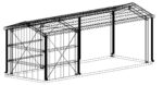 13' x 38' x 12' Steel Building for Sale - Whittier, NC 28789