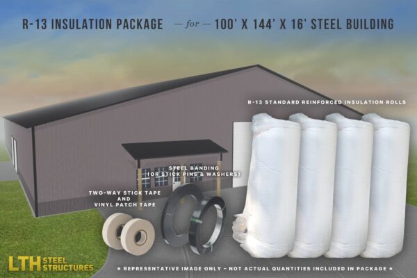 R-13 100' x 144' x 16' Insulation Package