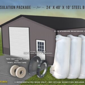 R13 24x40x10 Insulation Package